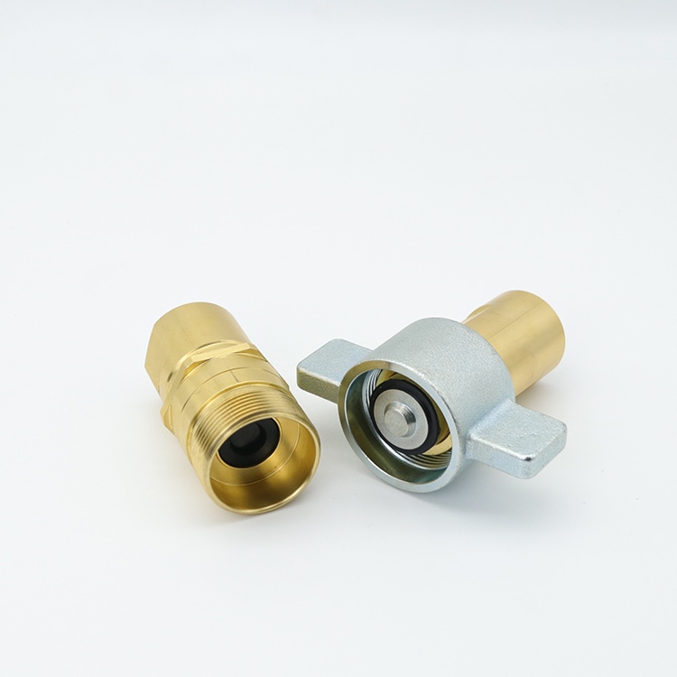 HB brass screw connect quick couplings