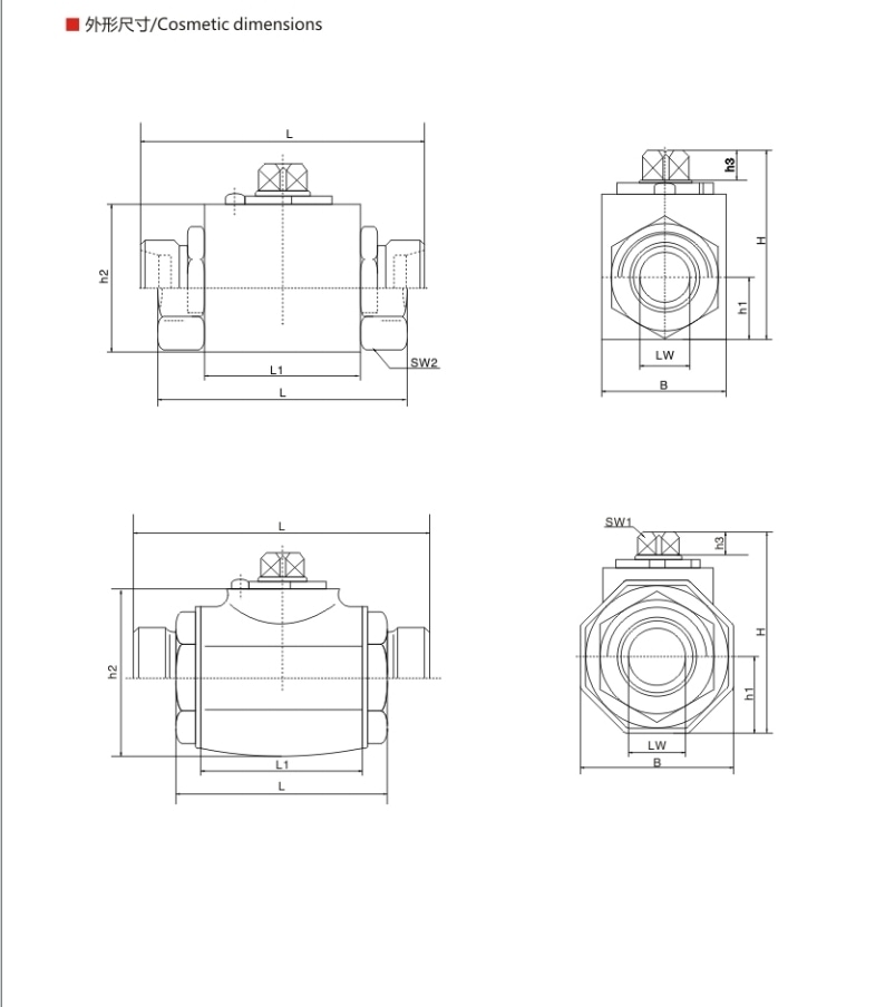 KHB/KHM High Pressure Valve