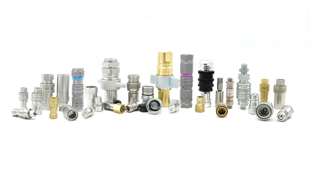 About the hydraulic quick couplings