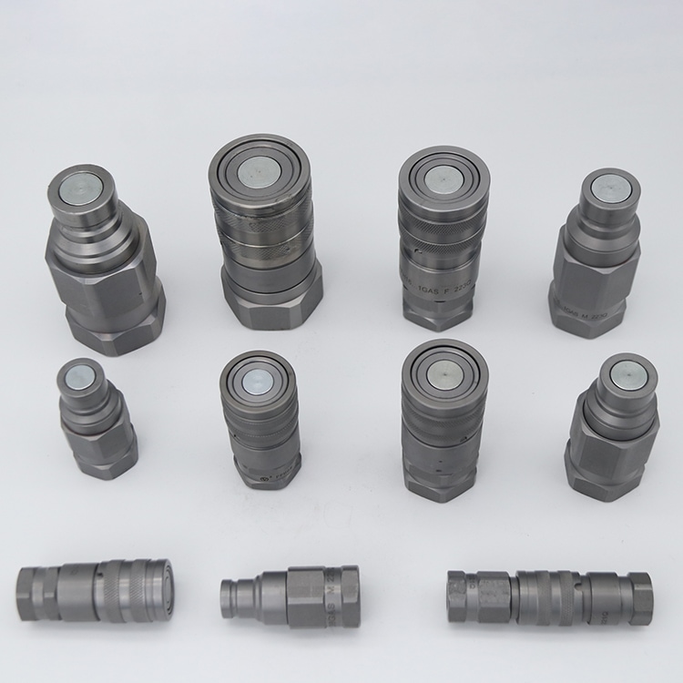 Features of Flat Face quick couplings