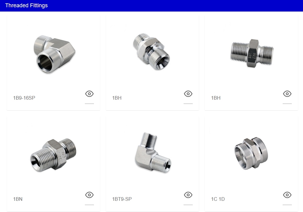 Instrument Stainless Steel Adapters